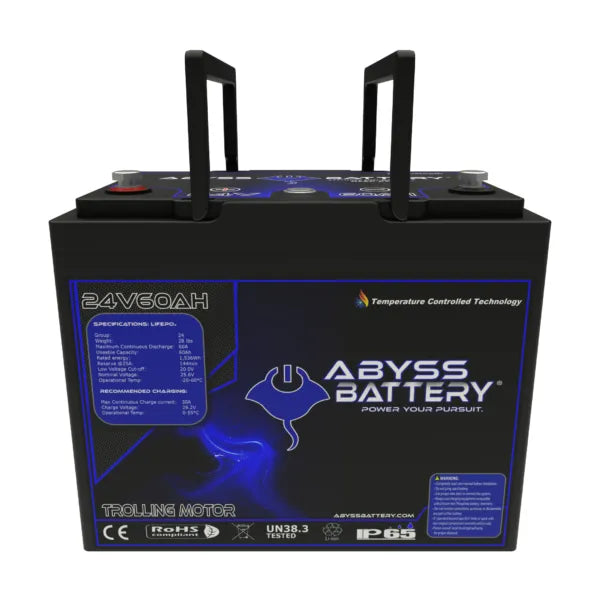Rhodan ABYSS 24V 60Ah Lithium Trolling Motor Battery | M00456