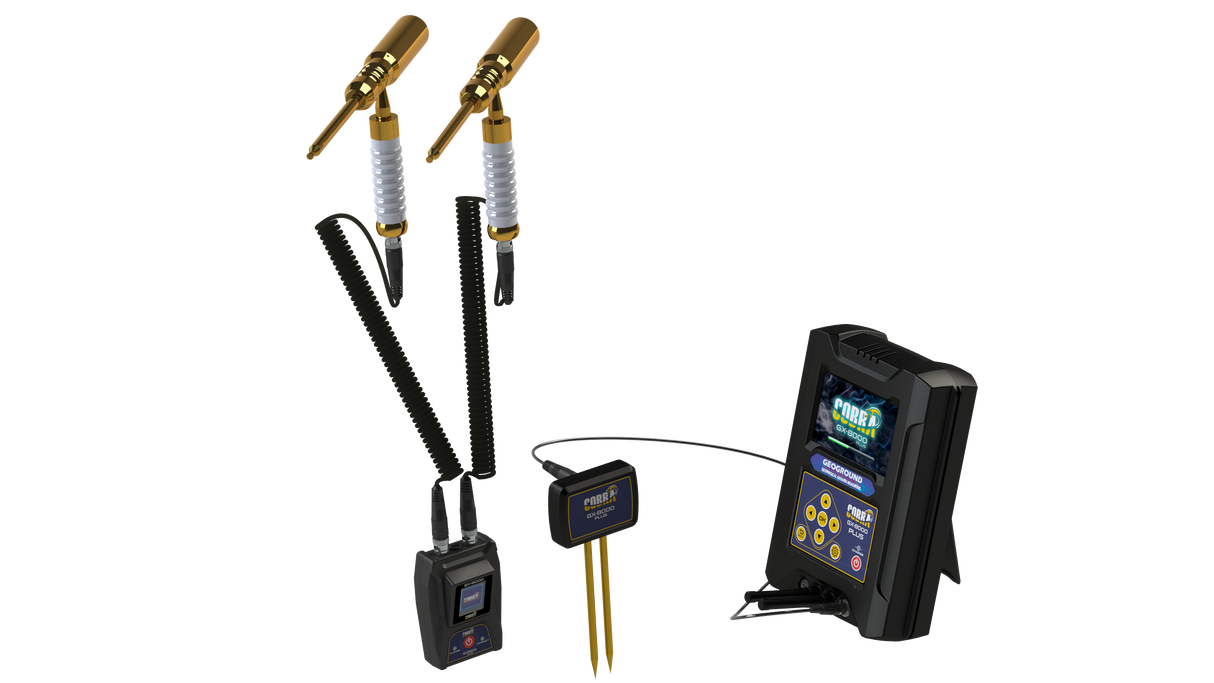 Geoground Cobra GX-8000 Plus Long-Range Metal Detector