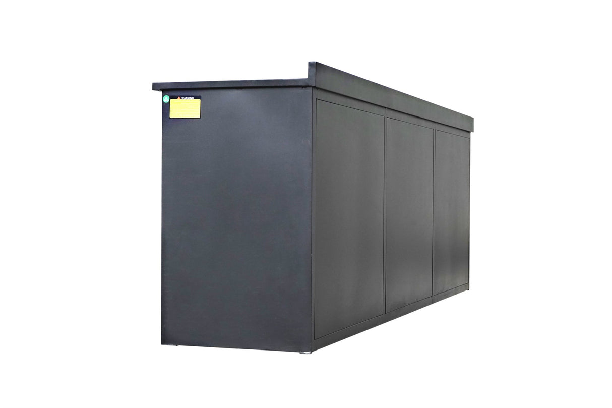 10ft Workbench Storage Cabinet with 15 Drawers & 2 Cabinets