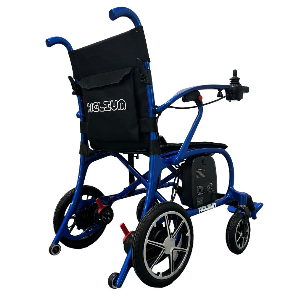 Helium 26 lbs Carbon Fiber Foldable Power Wheelchair