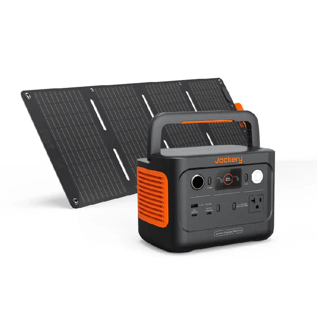 Jackery Explorer 300 Plus Solar Generator + SolarSaga 40W Portable Solar Panel