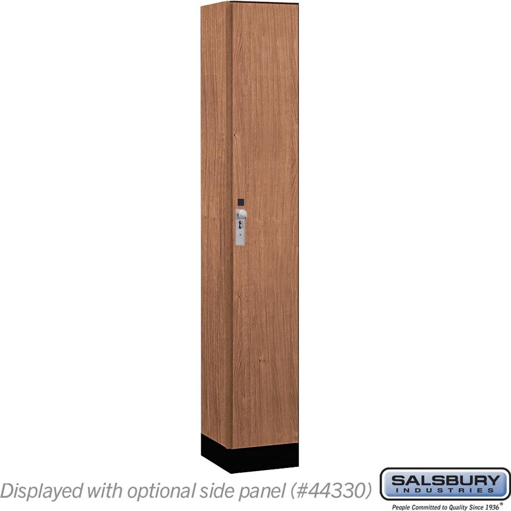 12" Wide Premier Wood Locker - Single Tier - 1 Wide - 6 Feet High - 15" Deep by Salsbury