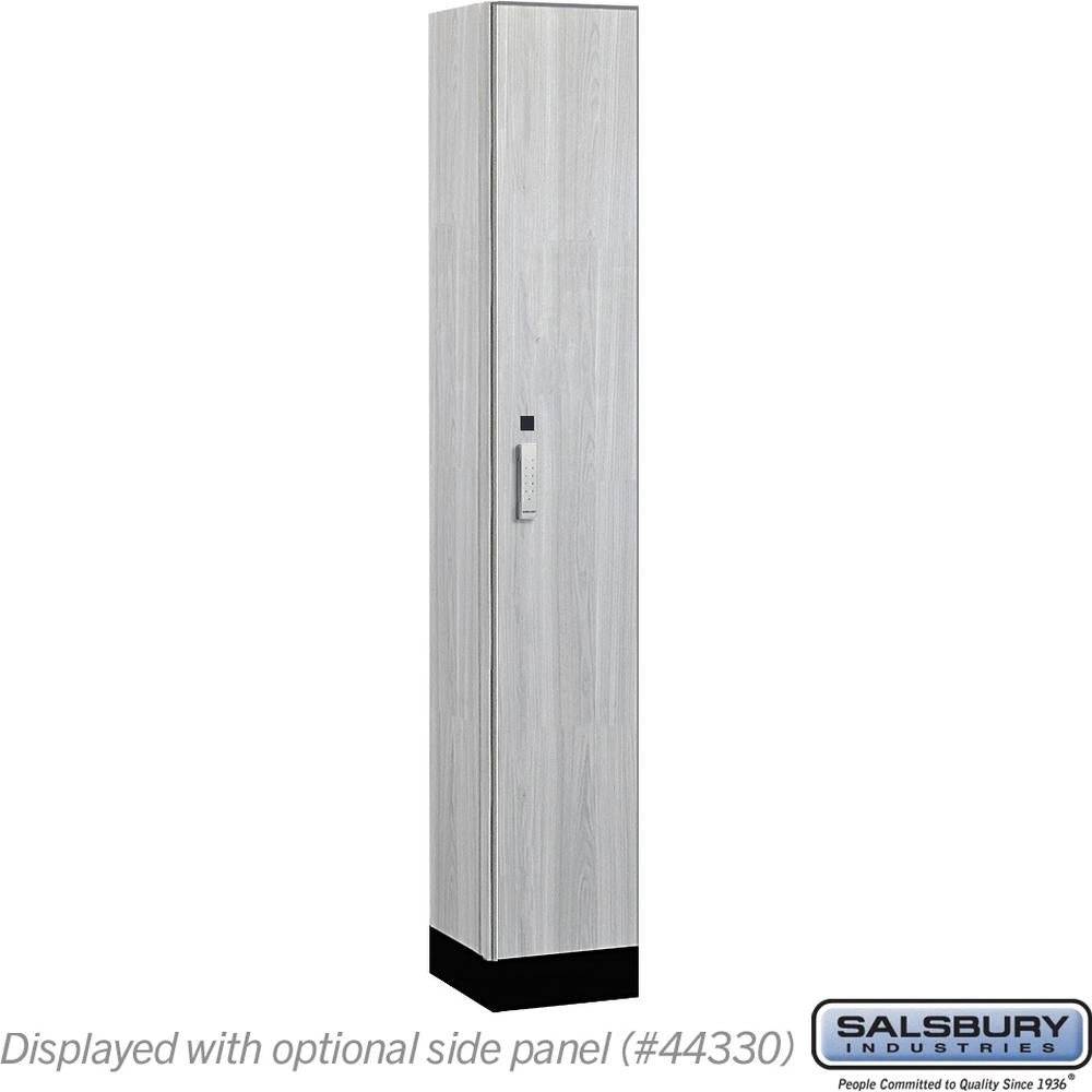 12" Wide Premier Wood Locker - Single Tier - 1 Wide - 6 Feet High - 15" Deep by Salsbury