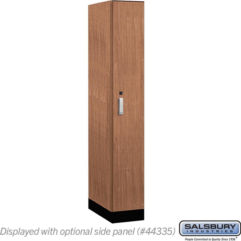 12" Wide Premier Wood Locker - Single Tier - 1 Wide - 6 Feet High - 21" Deep by Salsbury