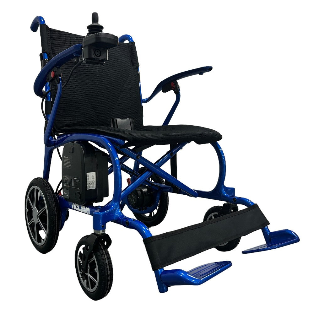 Helium 26 lbs Carbon Fiber Foldable Power Wheelchair