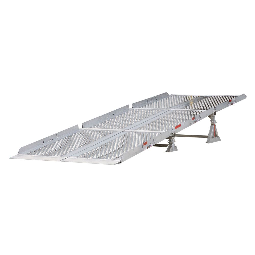 84" W Aluminum Portable Modular Box Truck Ramp System – 25,000 lb. Cap