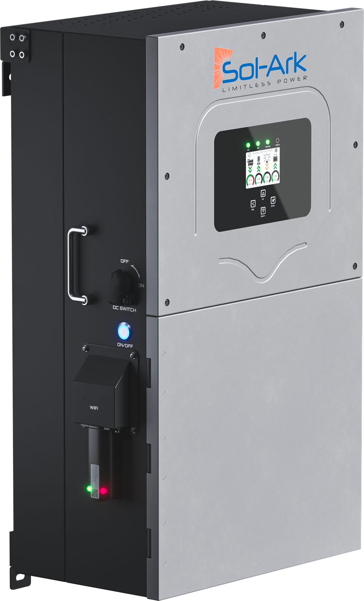 Sol-Ark 15K 120/240/208V-3R Hybrid All-In-One Stackable Solar Inverter