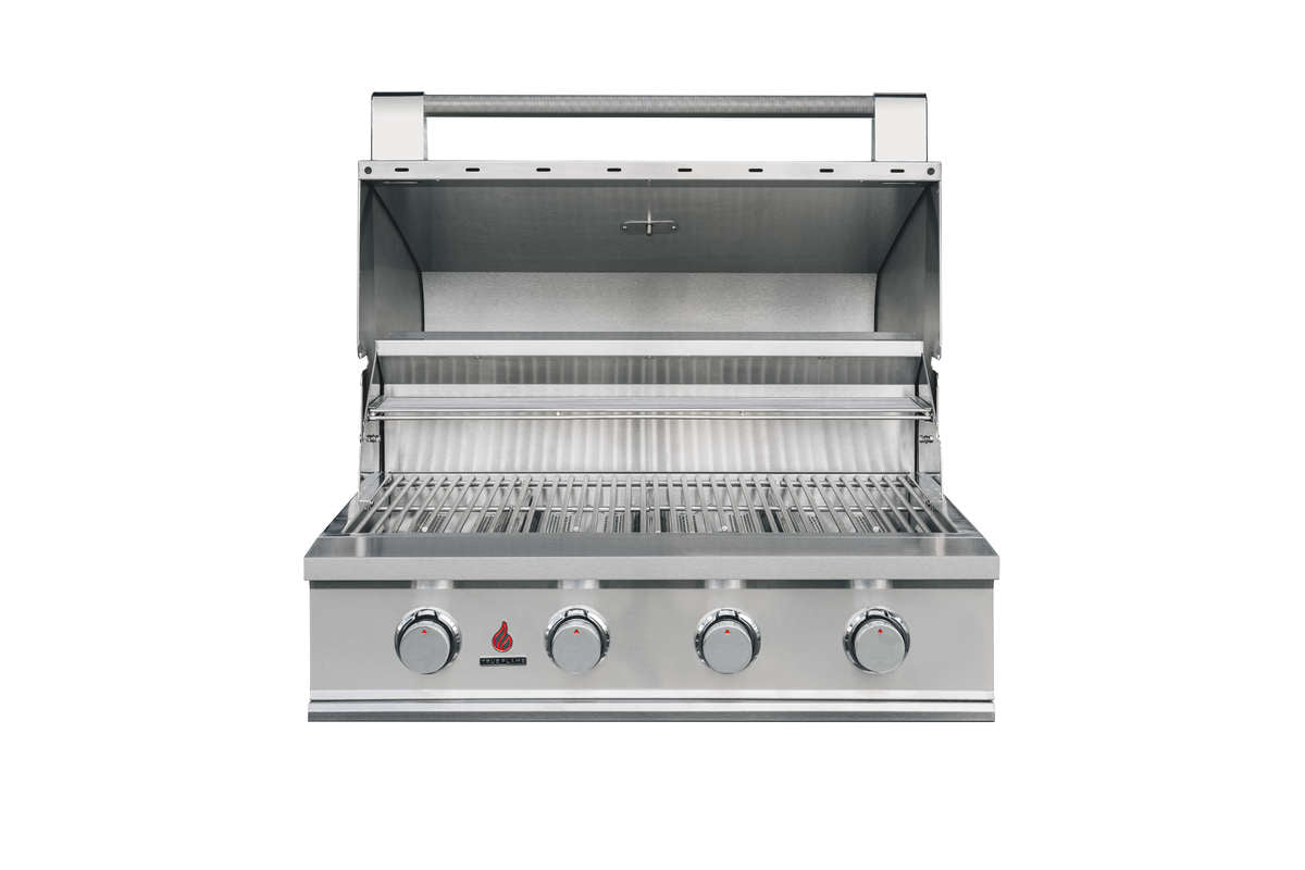 TrueFlame E Series 3 Burner Built-In Gas Grill - TFE
