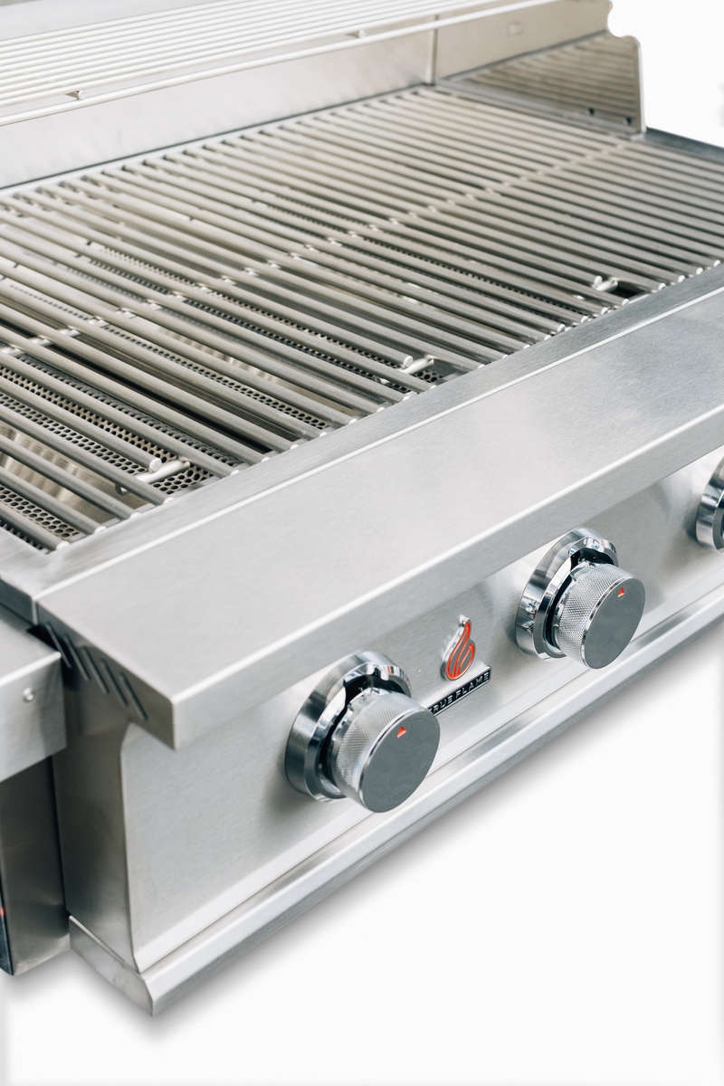 TrueFlame E Series 3 Burner Built-In Gas Grill - TFE