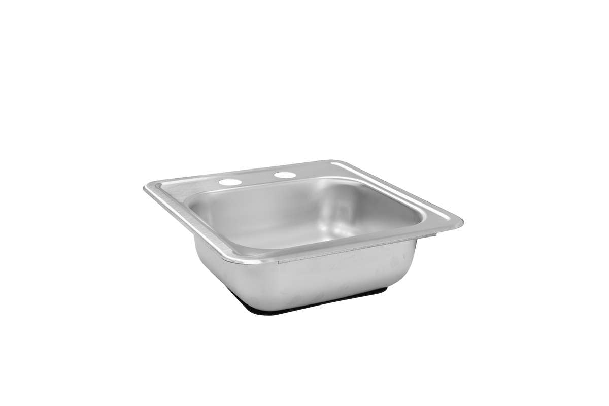 TrueFlame 15"x15" Drop-in Sink - TF-NK-15D