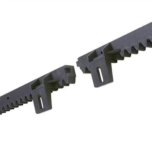 Aleko Fiberglass Reinforced Nylon Gear Rack with Metal Insert - 3.3 Feet