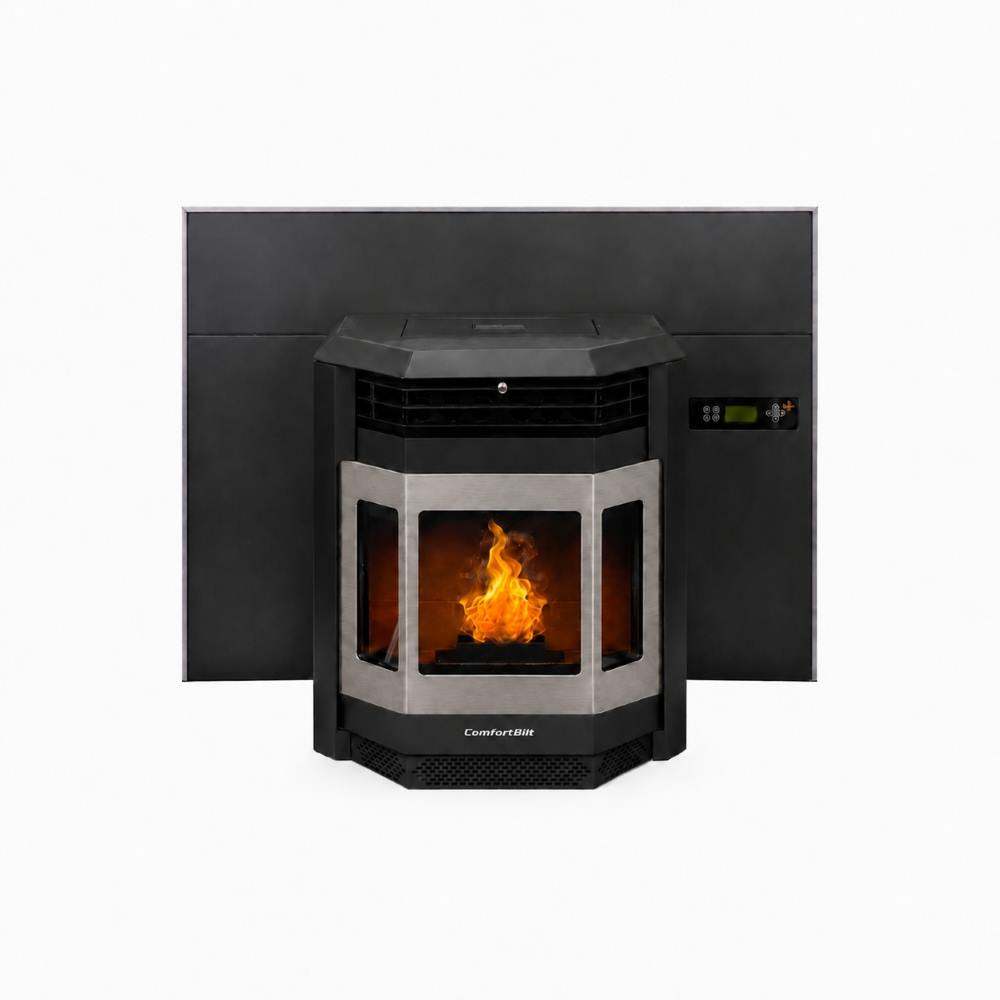 Comfortbilt HP22I Pellet Stove Insert with Stainless Steel Trim