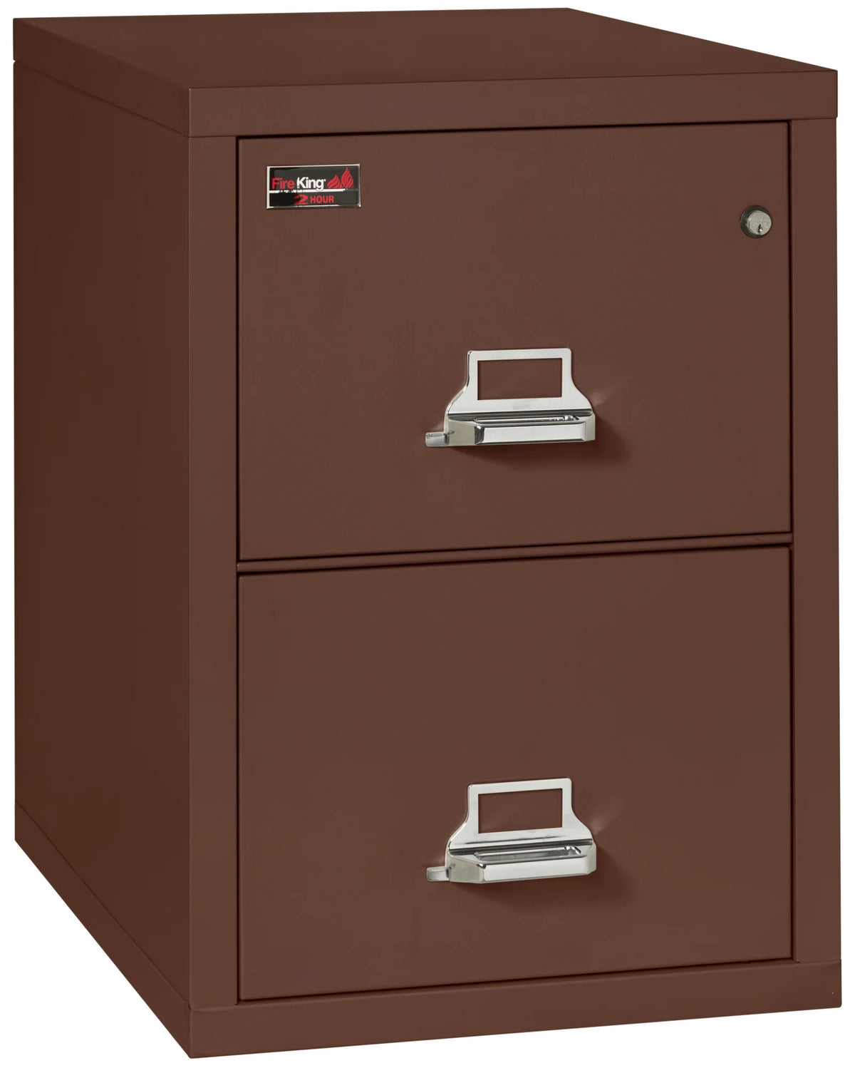 FireKing 2-Drawer 31" Deep 2-Hour Rated Fireproof File Cabinet, Letter