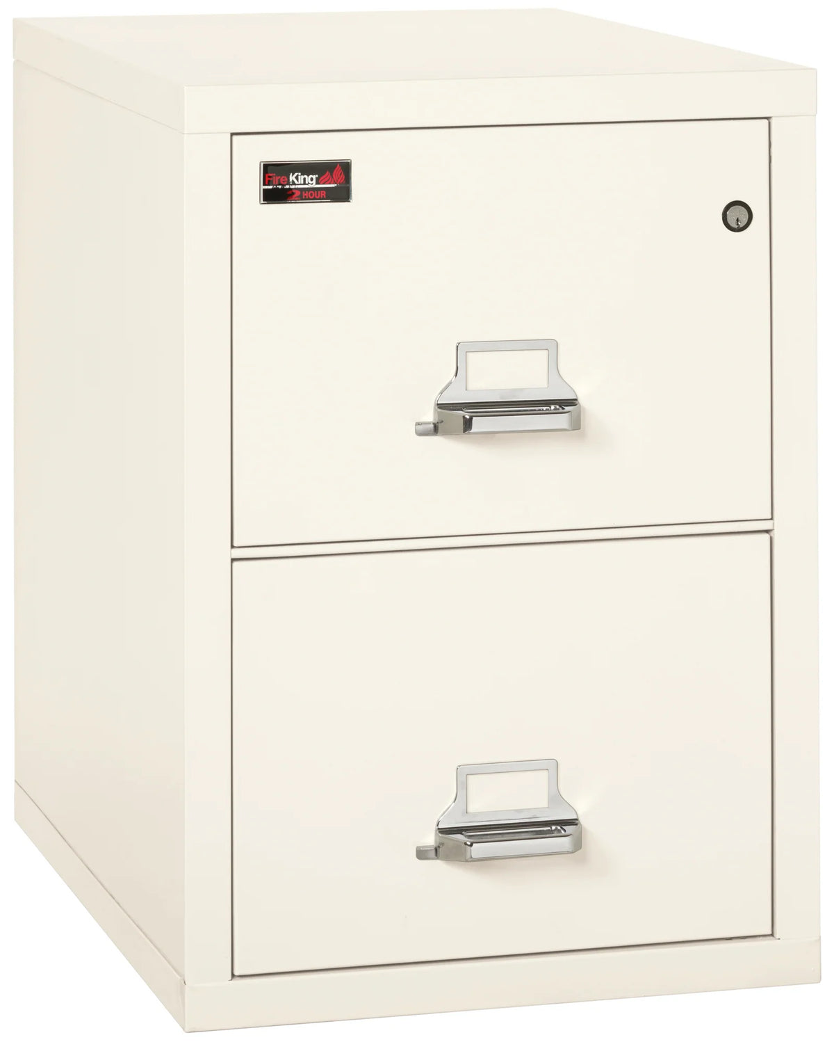 FireKing 2-Drawer 31" Deep 2-Hour Rated Fireproof File Cabinet, Letter