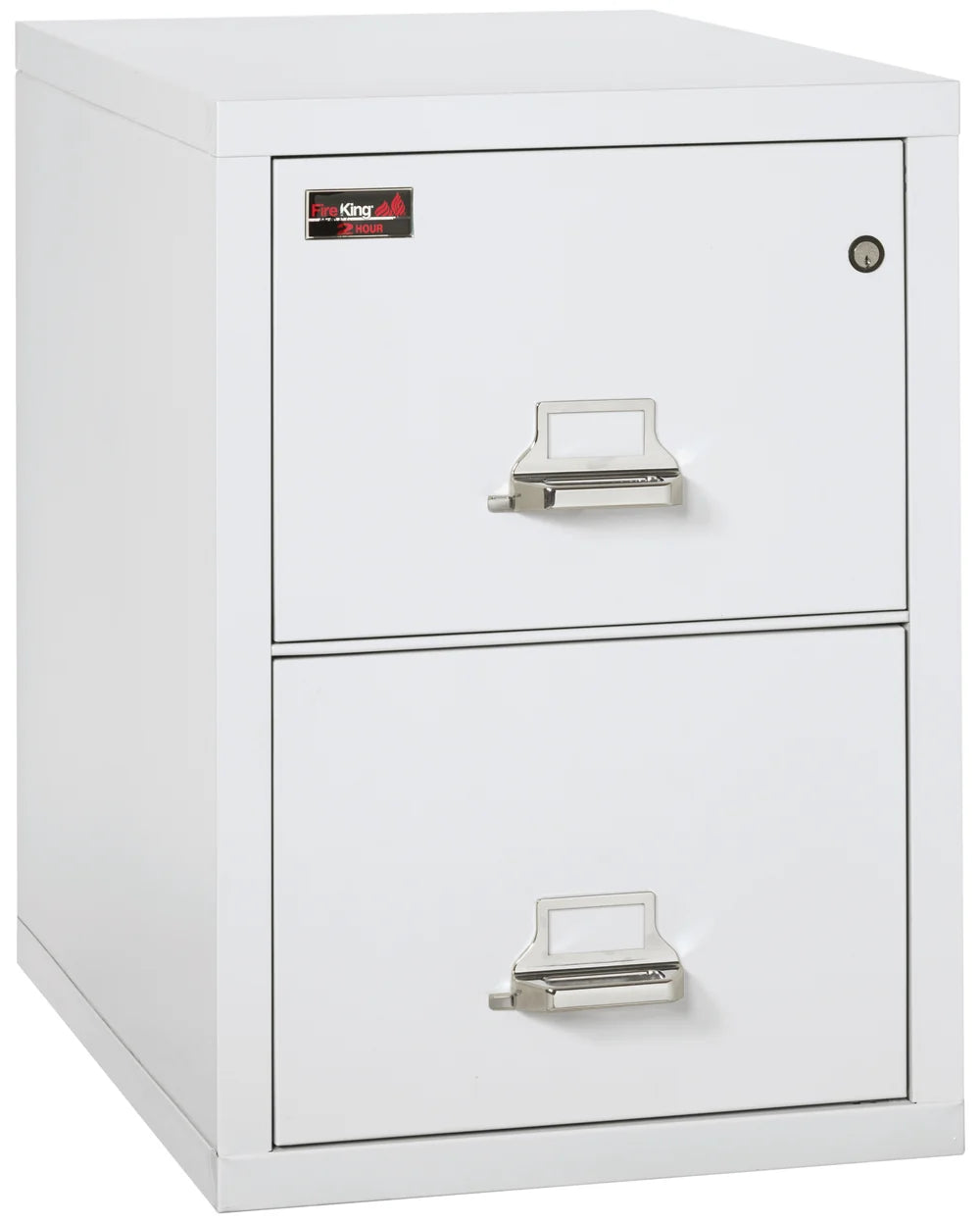 FireKing 2-Drawer 31" Deep 2-Hour Rated Fireproof File Cabinet, Legal