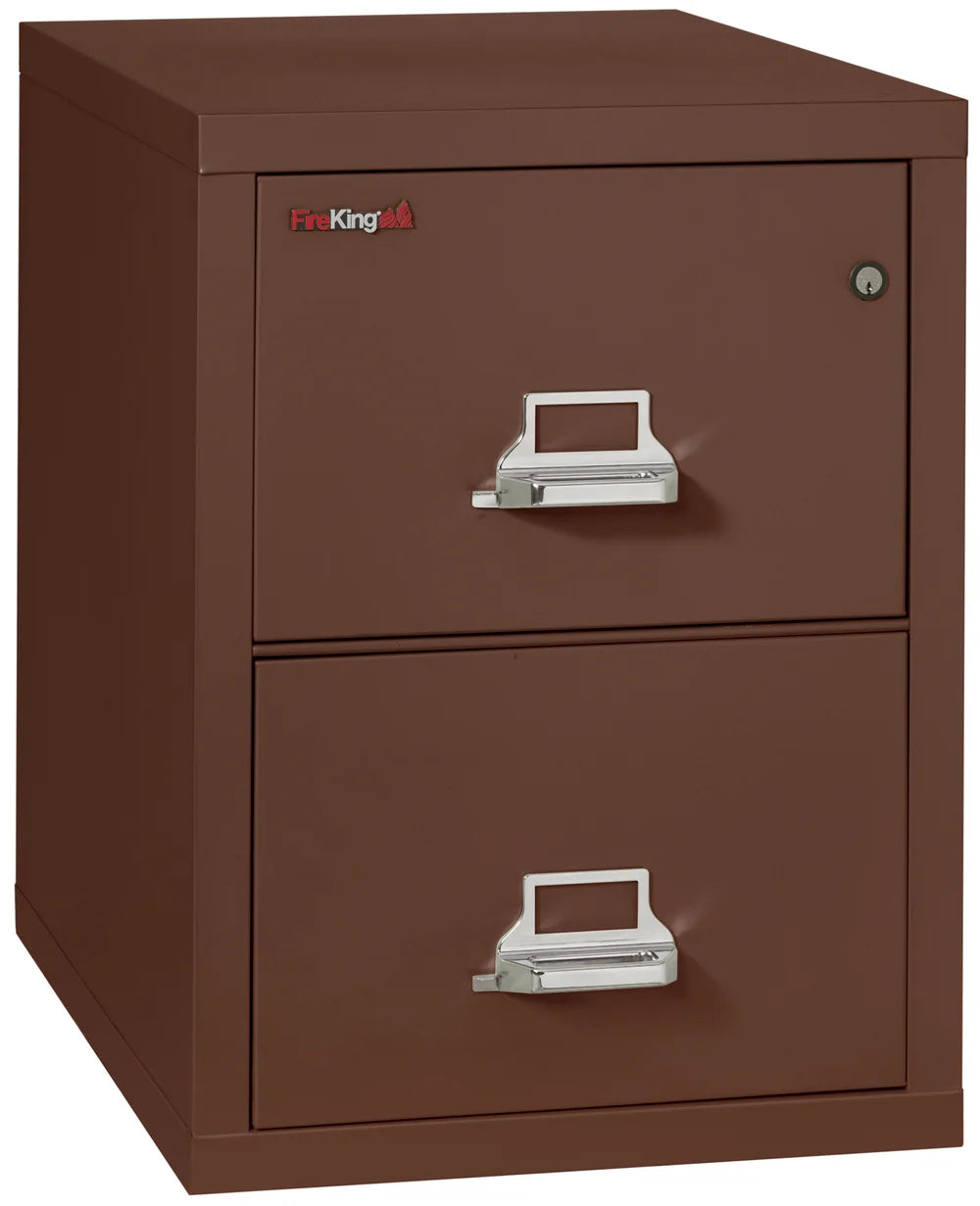 FireKing 2-Drawer 31" Deep 1-Hour Rated Fireproof File Cabinet, Legal