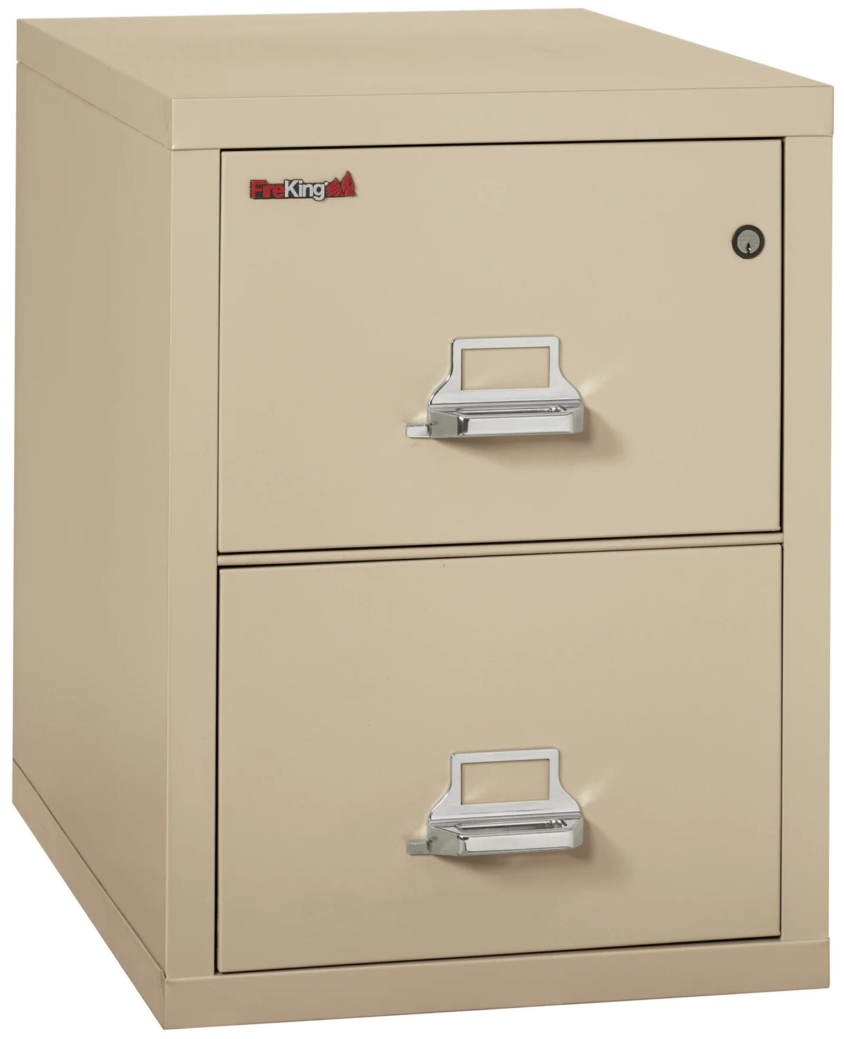FireKing 2-Drawer 31" Deep 1-Hour Rated Fireproof File Cabinet, Legal