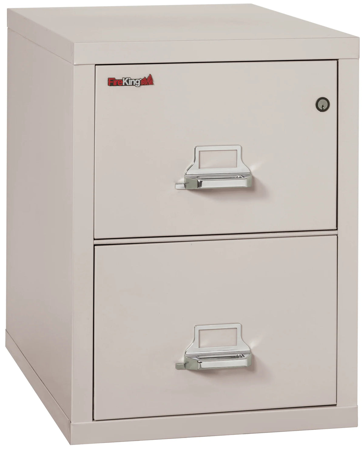FireKing 2-Drawer 31" Deep 1-Hour Rated Fireproof File Cabinet, Legal