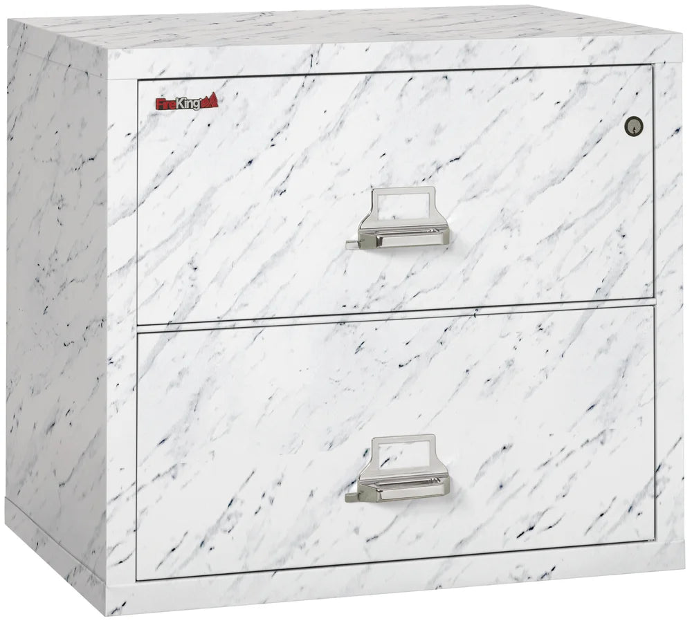 FireKing 2-Drawer 31" Wide 1-Hour Rated Lateral Fireproof File Cabinet