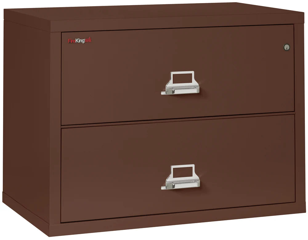 FireKing 2-Drawer 38" Wide 1-Hour Rated Lateral Fireproof File Cabinet