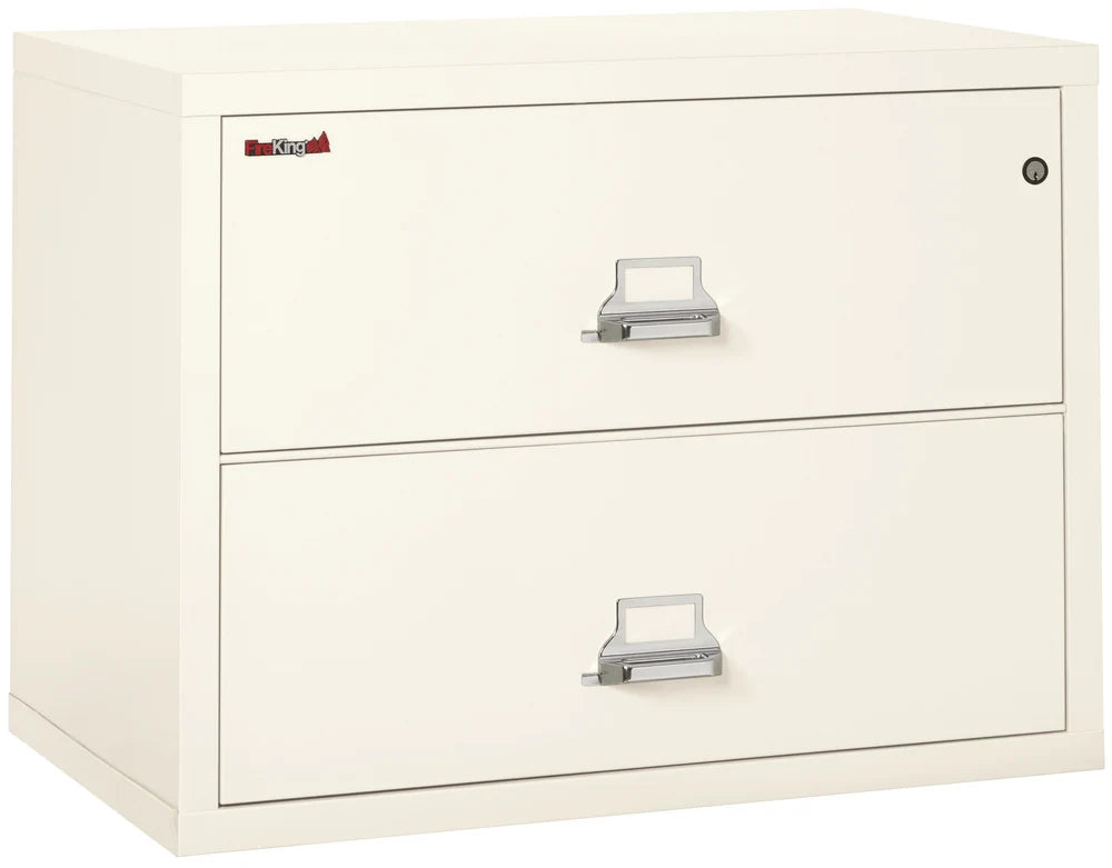 FireKing 2-Drawer 38" Wide 1-Hour Rated Lateral Fireproof File Cabinet