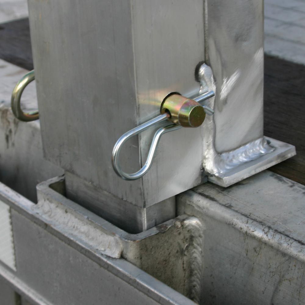 5" L x 100-7/8" W Aluminum Load Leveler Bridge - 20,000 lb. Cap