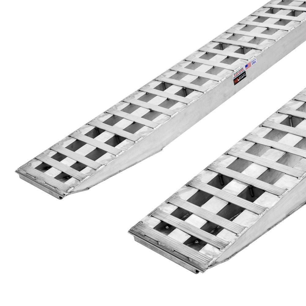 10' L x 20" W Heavy Equipment Ramps, Pin-On End, Pin-On Foot - 20,000 lb. per Axle