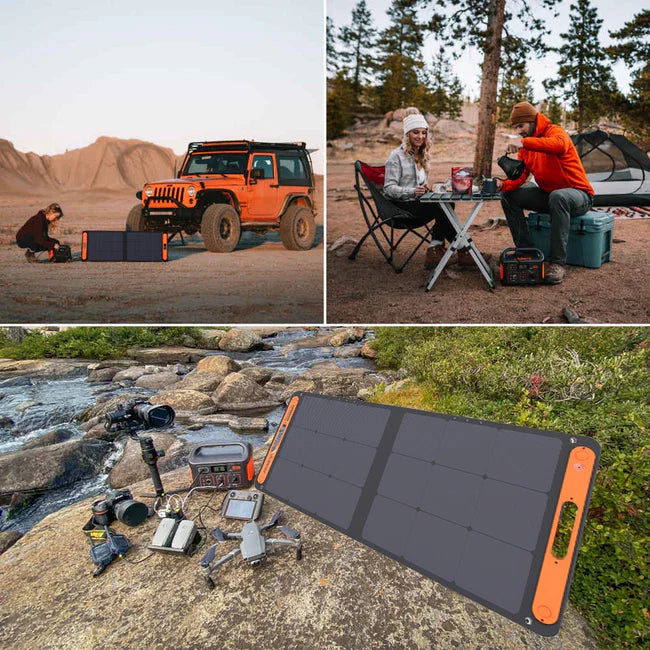 Jackery Solar Generator 500 + SolarSaga 100W Portable Solar Panel