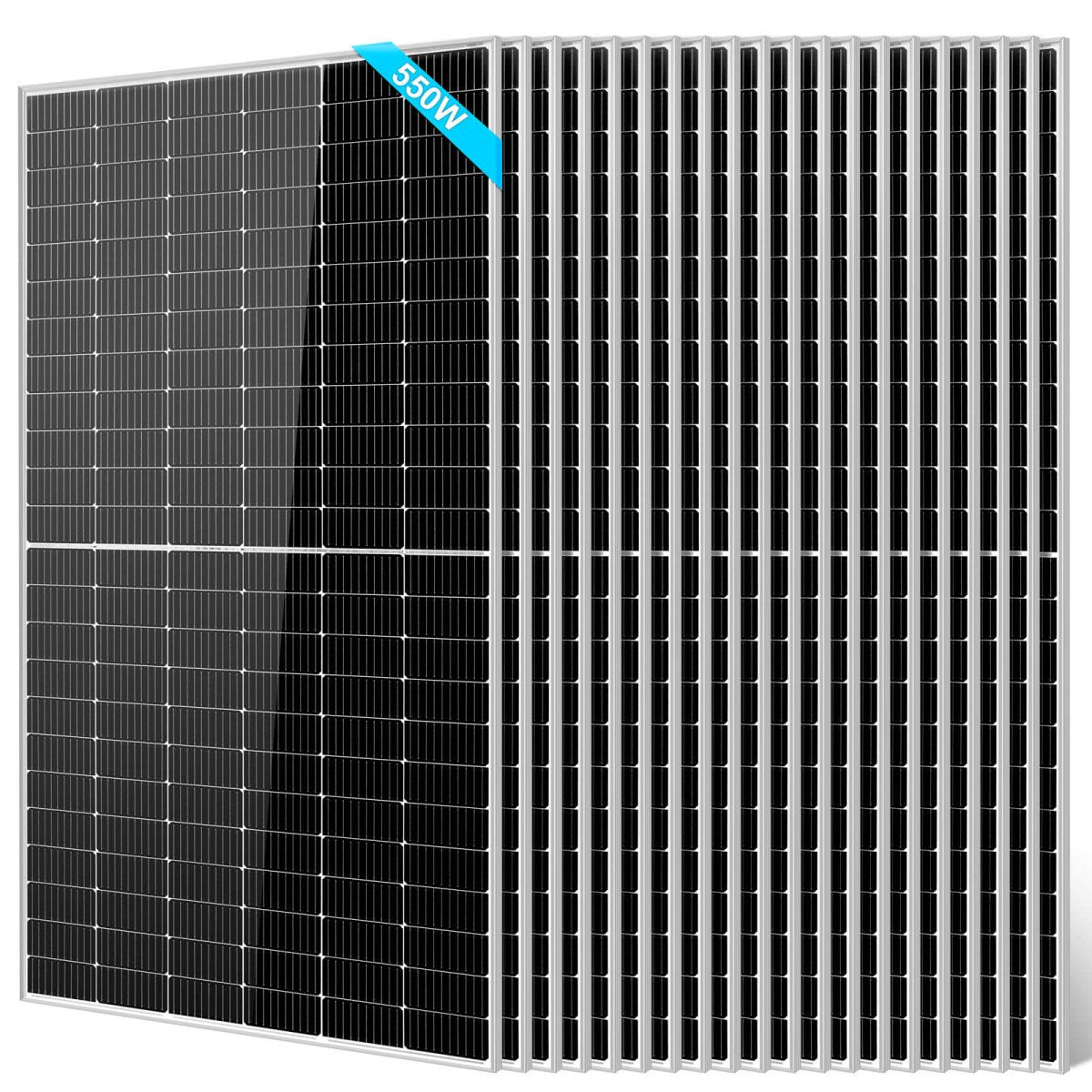Sungold Power 550 Watt Monocrystalline PERC Solar Panel UL 61730
