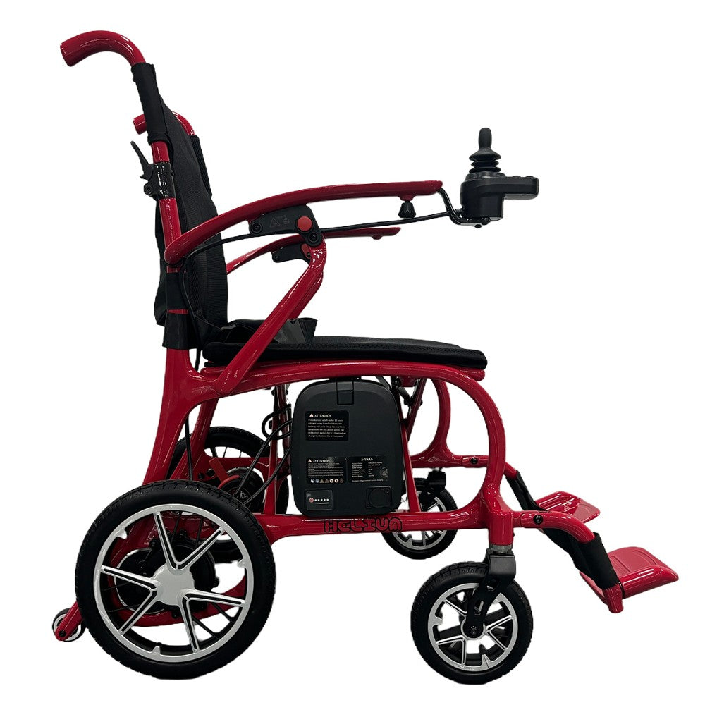 Helium 26 lbs Carbon Fiber Foldable Power Wheelchair