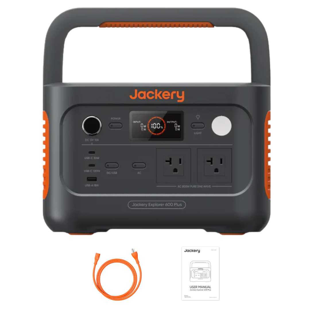 Jackery Explorer 600 Plus Portable Power Station