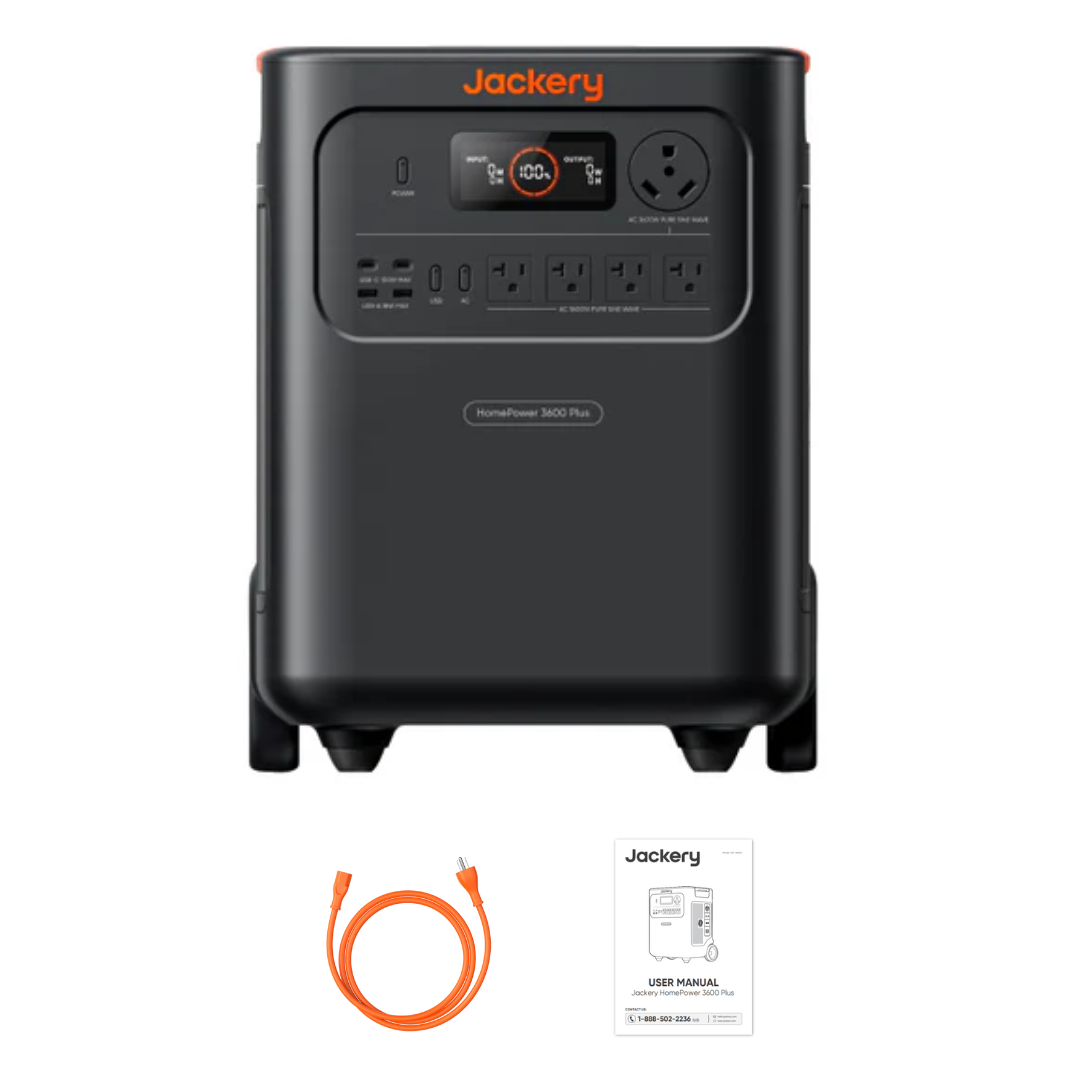 Jackery HomePower 3600 Plus Portable Power Station