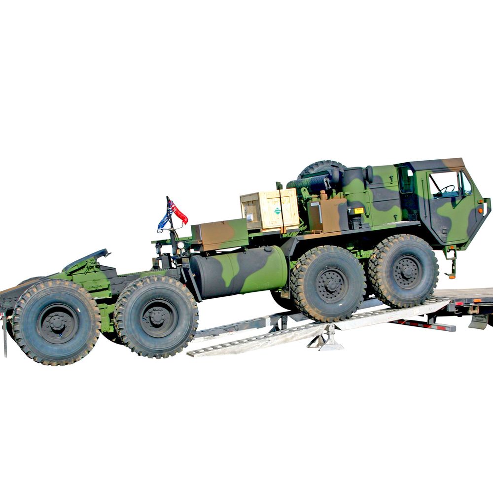 16' L Modular Step Deck Trailer Ramp System - 23,500 lb. Weight Cap