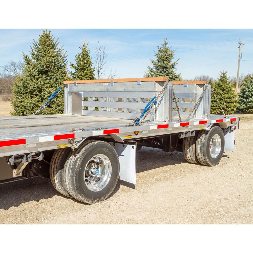 8' L x 18" W / 4 Ramp System for 24" H Step Deck Trailers - 23,500 lb. Cap