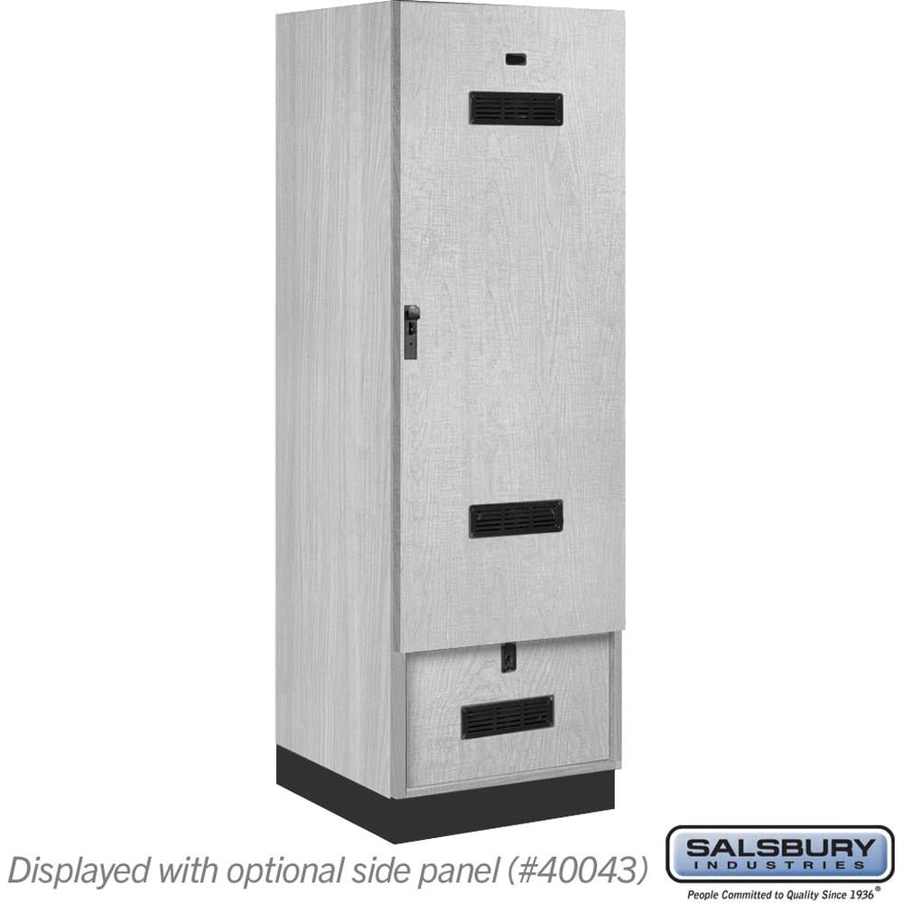 24" Wide Premier Wood Gear Locker - 6 Feet High - 24" Deep by Salsbury