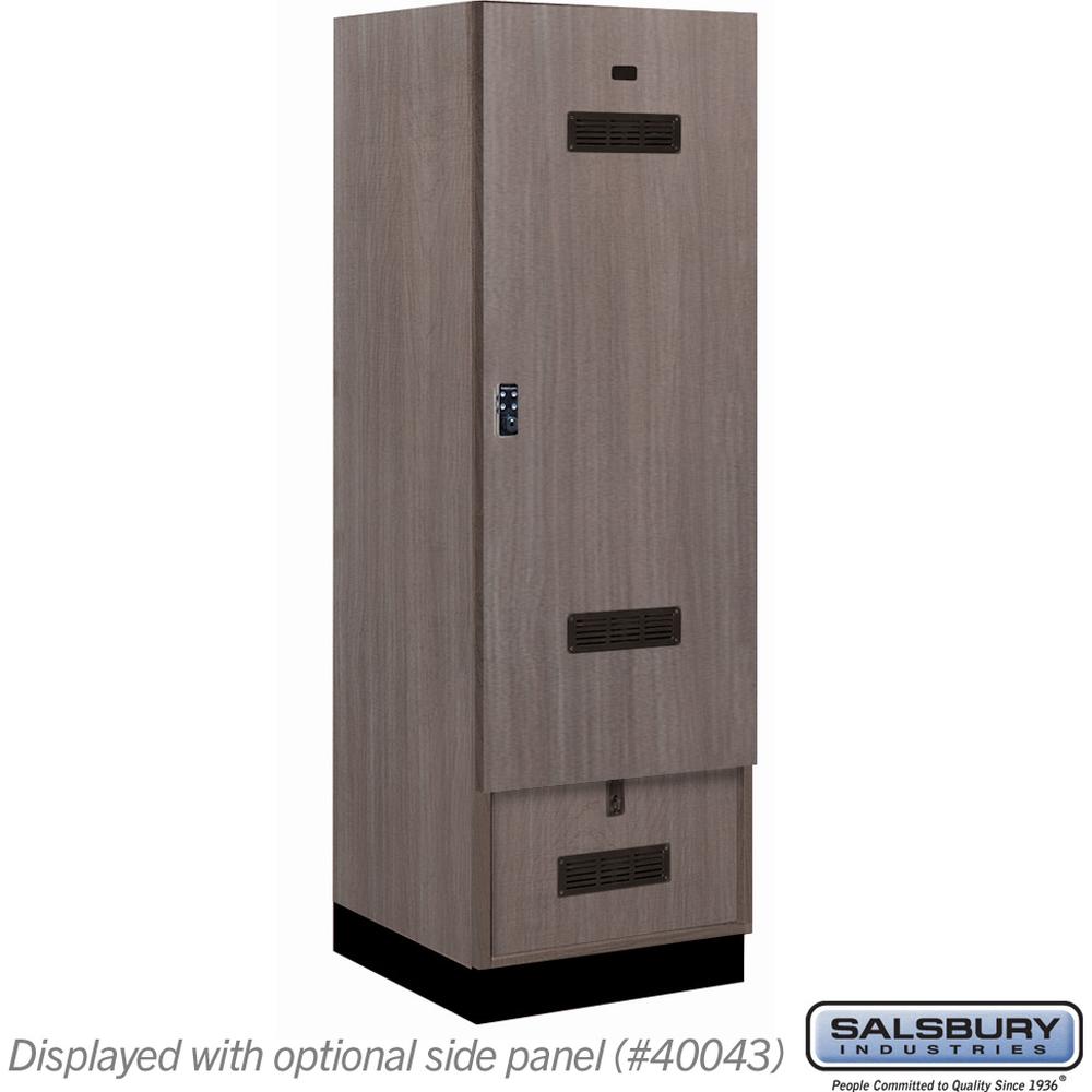 24" Wide Premier Wood Gear Locker - 6 Feet High - 24" Deep by Salsbury