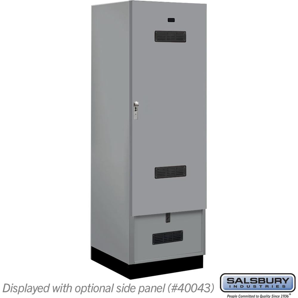 24" Wide Premier Wood Gear Locker - 6 Feet High - 24" Deep by Salsbury