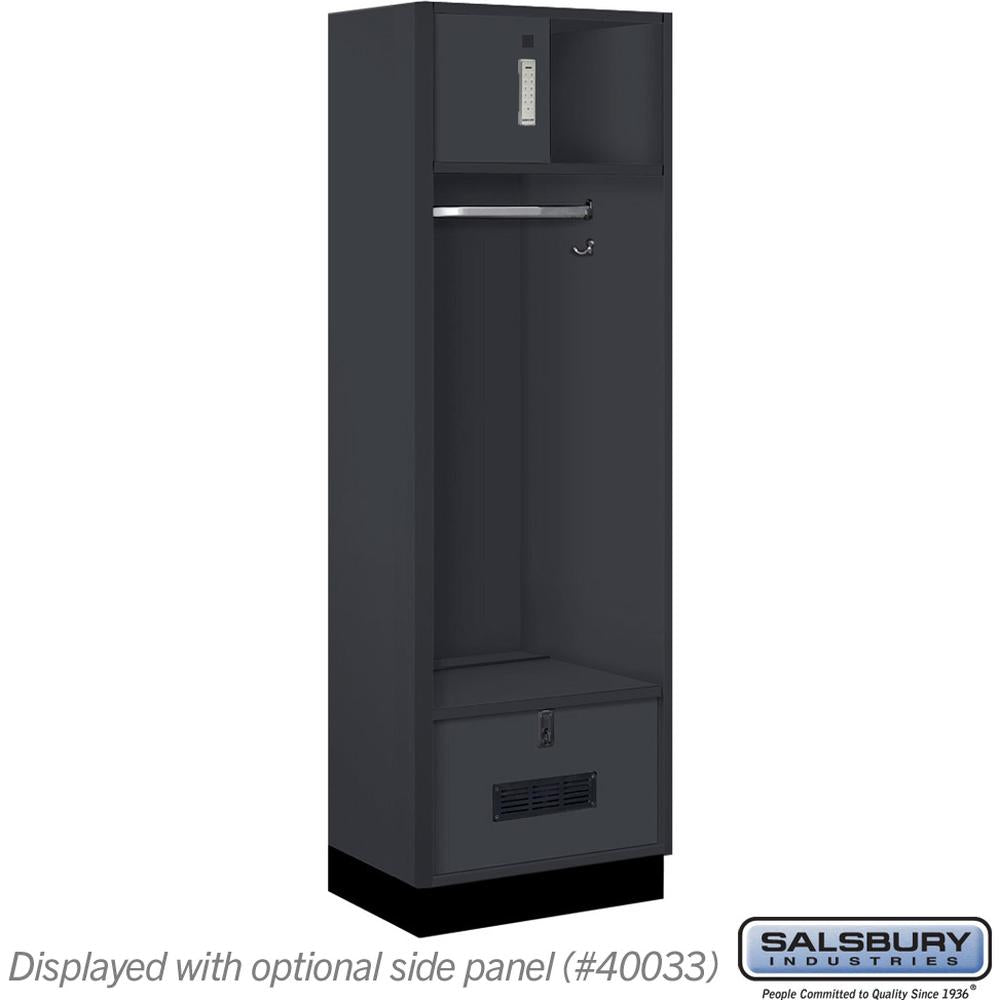 24" Wide Premier Wood Open Access Locker - 6 Feet High - 18" Deep by Salsbury