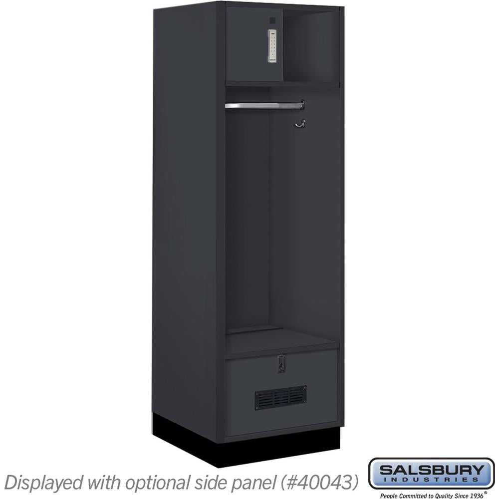 24" Wide Premier Wood Open Access Locker - 6 Feet High - 24" Deep by Salsbury