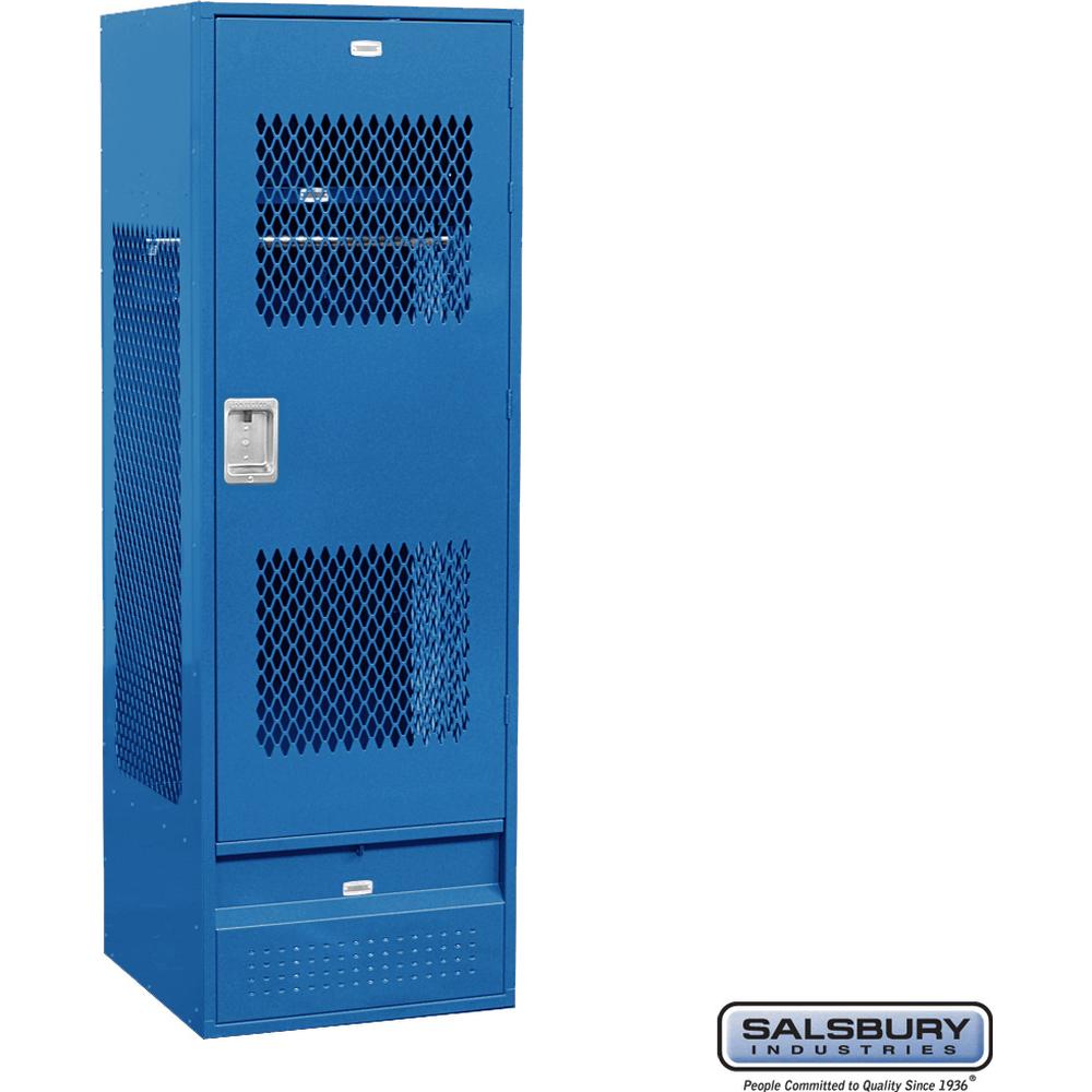 24" Wide Vented Gear Metal Locker - 6 Feet High - 18" Deep by Salsbury