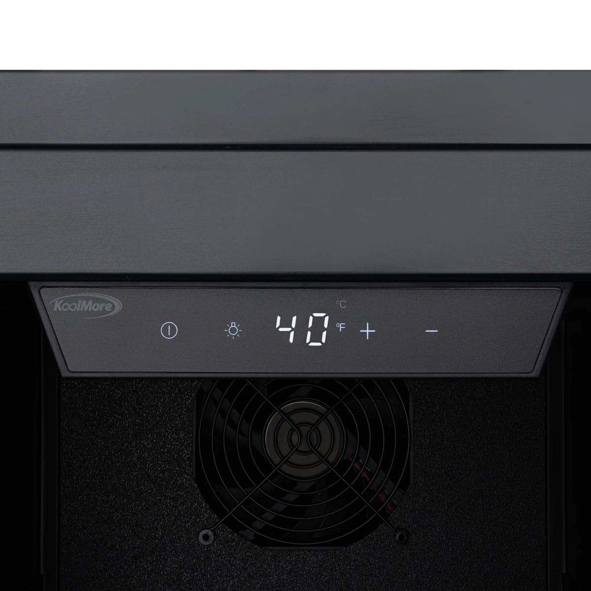 15 in. Built-In Panel Ready Undercounter Beverage Refrigerator, Compact with Digital Temperature Control, Glass Shelves, Security Lock