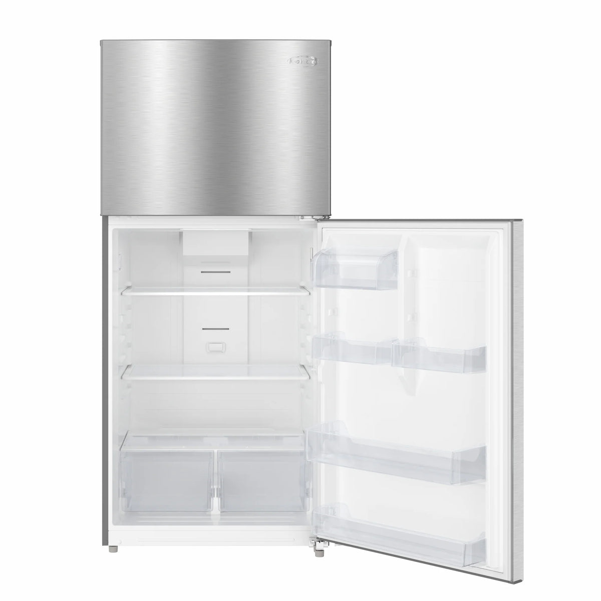 30 In. 18 Cu. Ft. Top-Freezer Residential Refrigerator in Stainless Steel