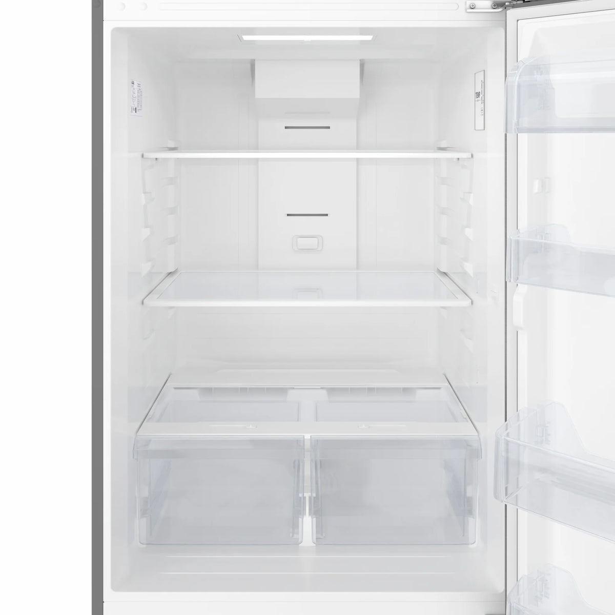 30 In. 18 Cu. Ft. Top-Freezer Residential Refrigerator in Stainless Steel