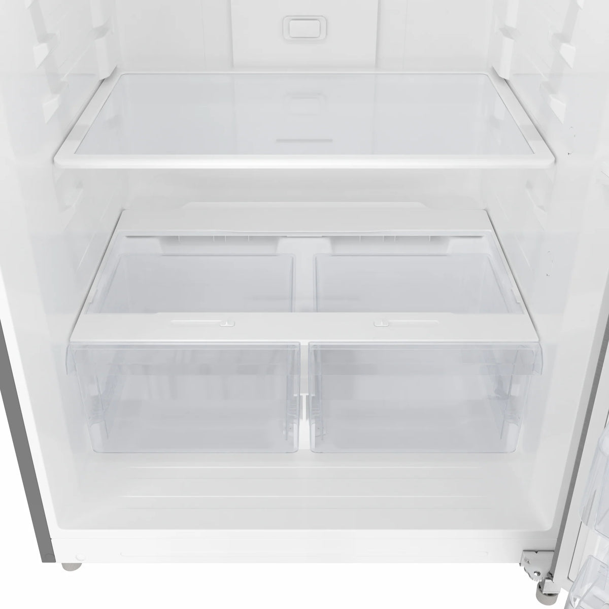 30 In. 18 Cu. Ft. Top-Freezer Residential Refrigerator in Stainless Steel