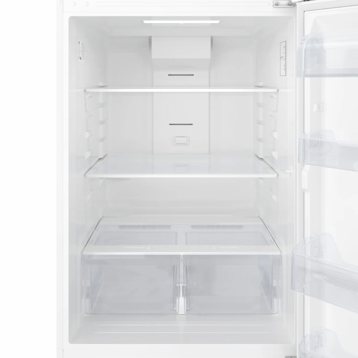 30 In. 20 Cu. Ft. Top-Freezer Residential Refrigerator in White
