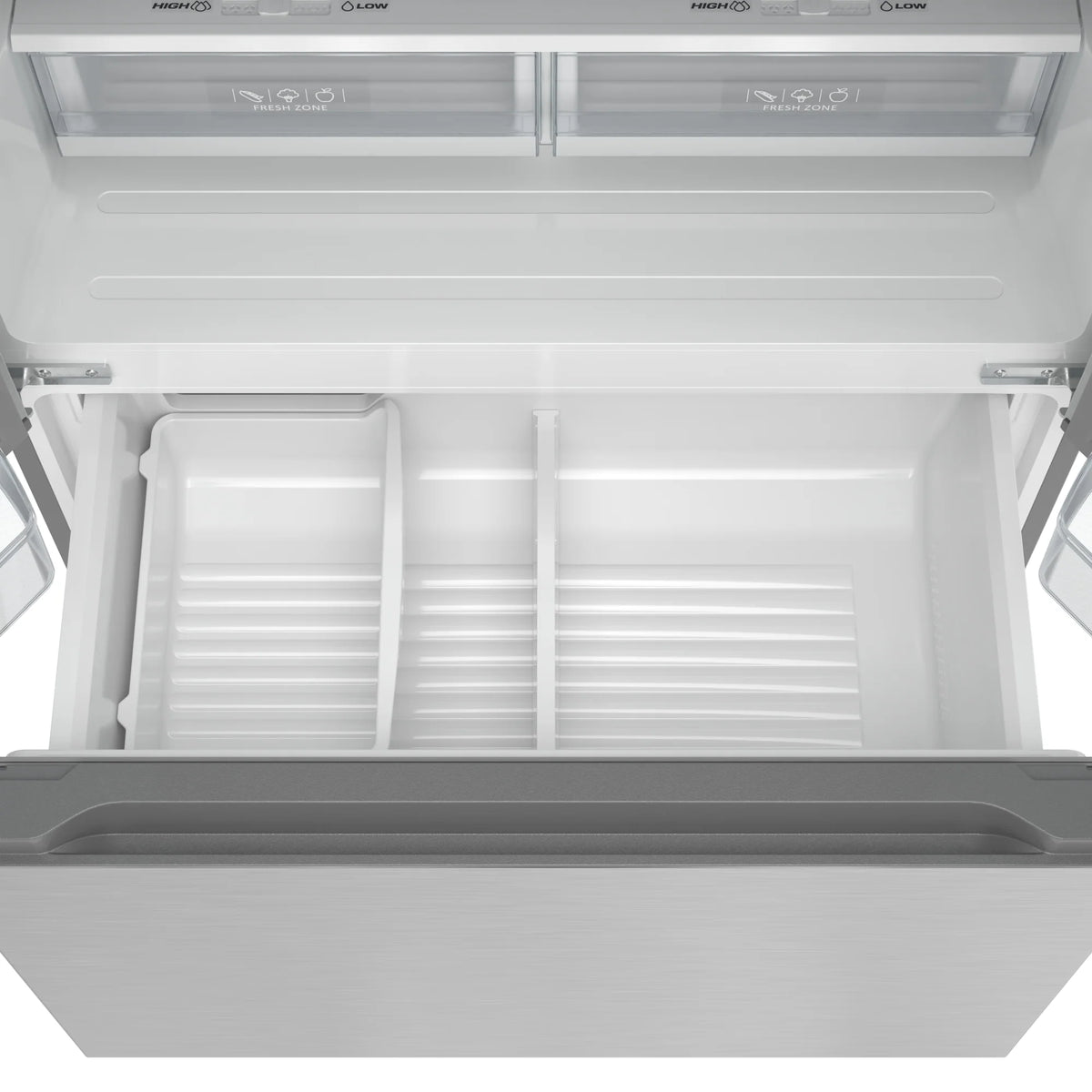 KoolMore 20.3 Cu. Ft. 36-Inch French Door Refrigerator with Automatic Ice Maker, Stainless Steel
