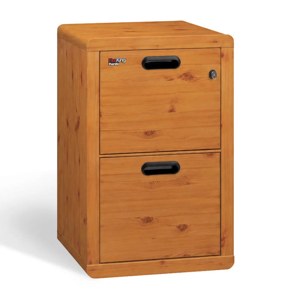 FireKing Turtle Contour Fire Rated File Cabinet, 1-Hour UL, Letter/Legal Filing, 2 or 4 Drawers