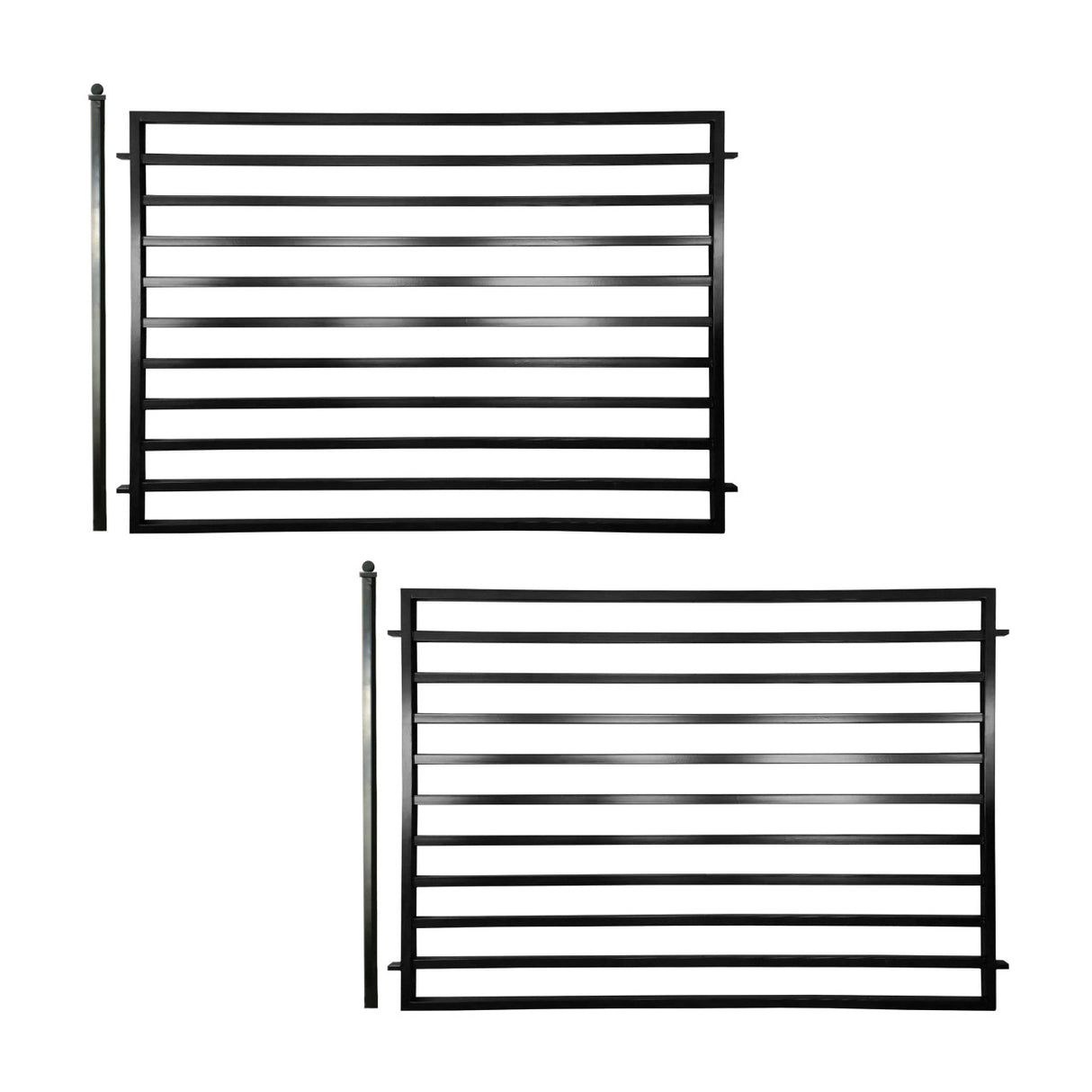 Aleko 2-Panel Fence Kit – MILAN Style – 8x5 ft. Each