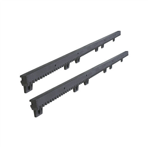 Aleko Fiberglass Reinforced Nylon Gear Rack with Metal Insert - 3.3 Feet - Set of 2