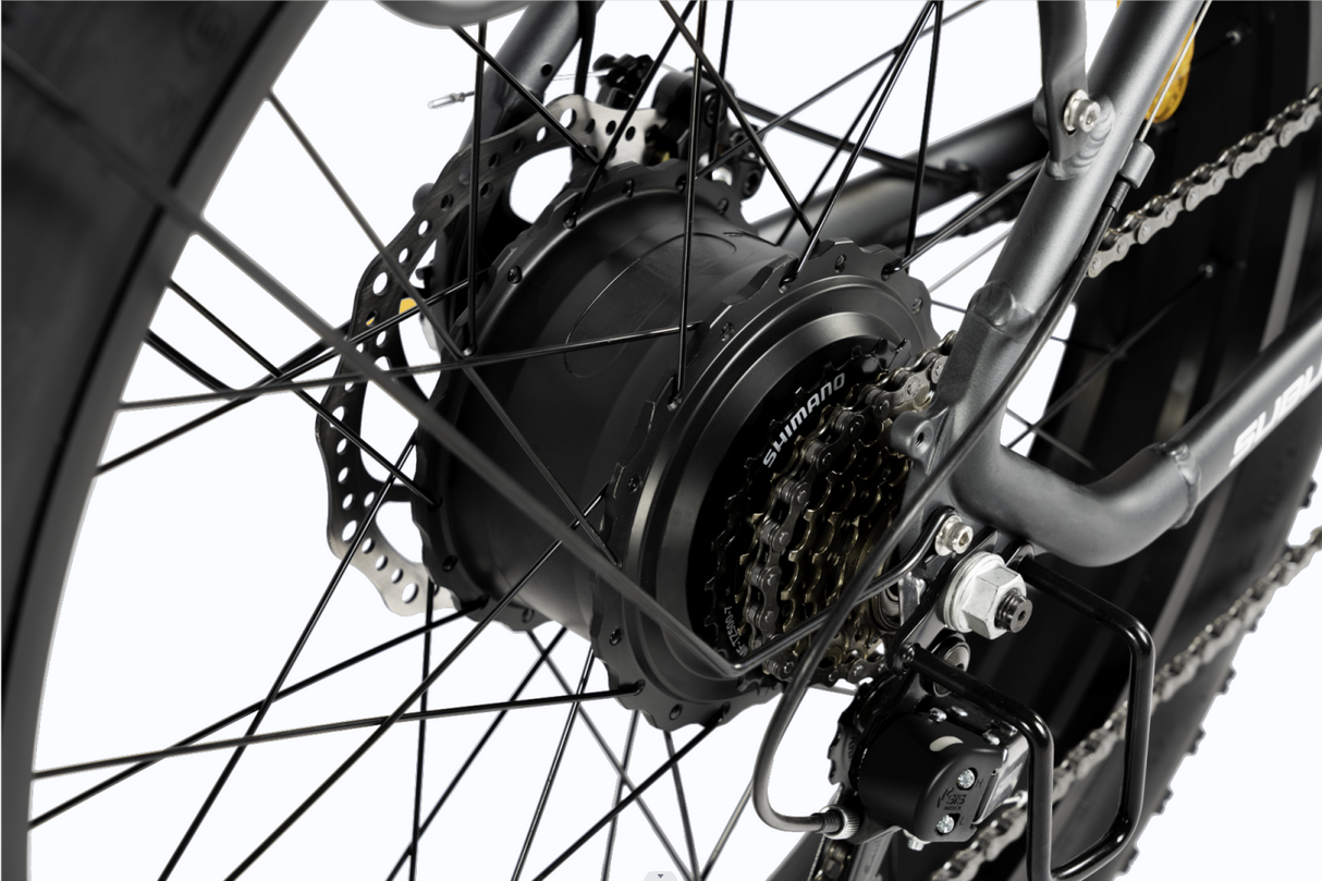 Mukkpet Suburban 750W Fat Tire Electric Bike